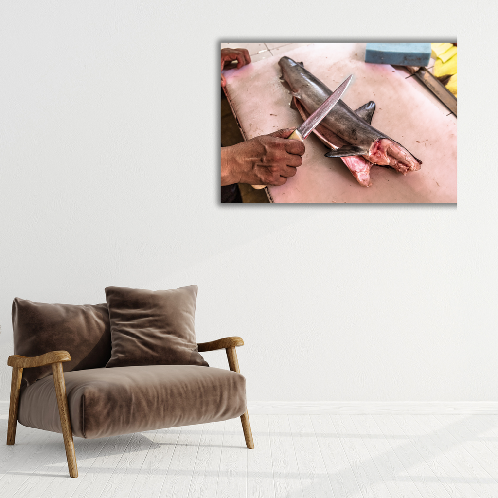 Babyhai (Leinwandprint 60x90cm)