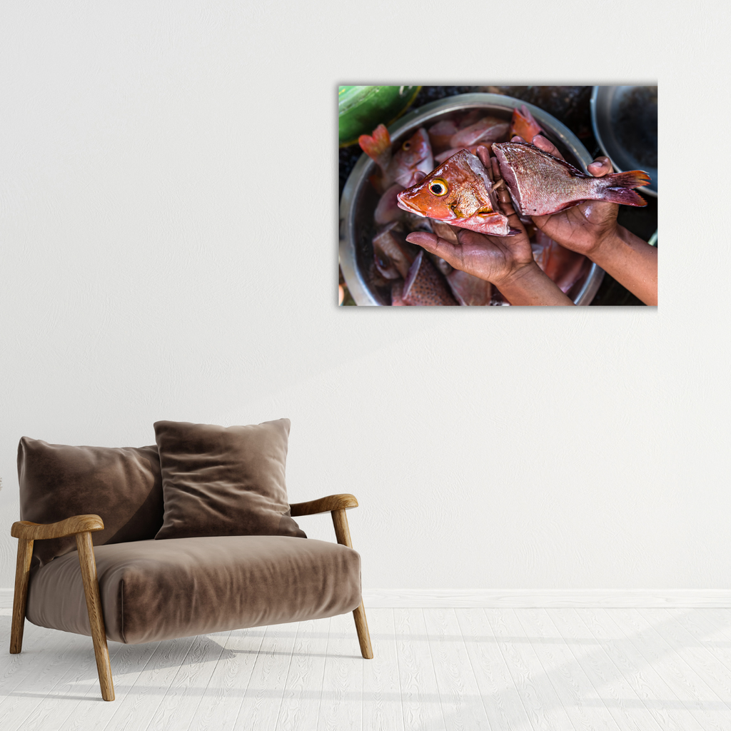 Fischerei 2.0 (Leinwandprint 60x90cm)