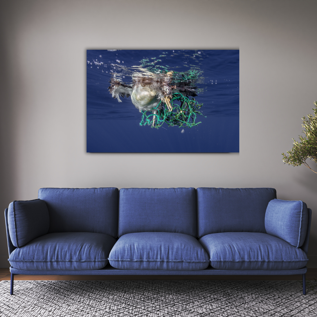 Fischerei 3.0 (Leinwandprint 60x90cm)