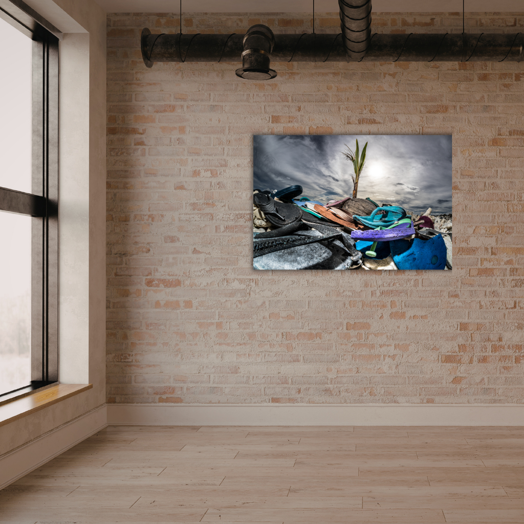 Plastik Island 2.0 (Leinwandprint 60x90cm)