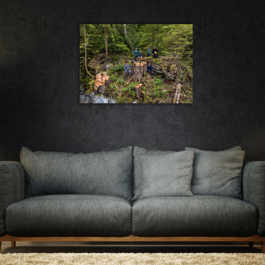 Team Kanada (Leinwandprint 60x90cm)