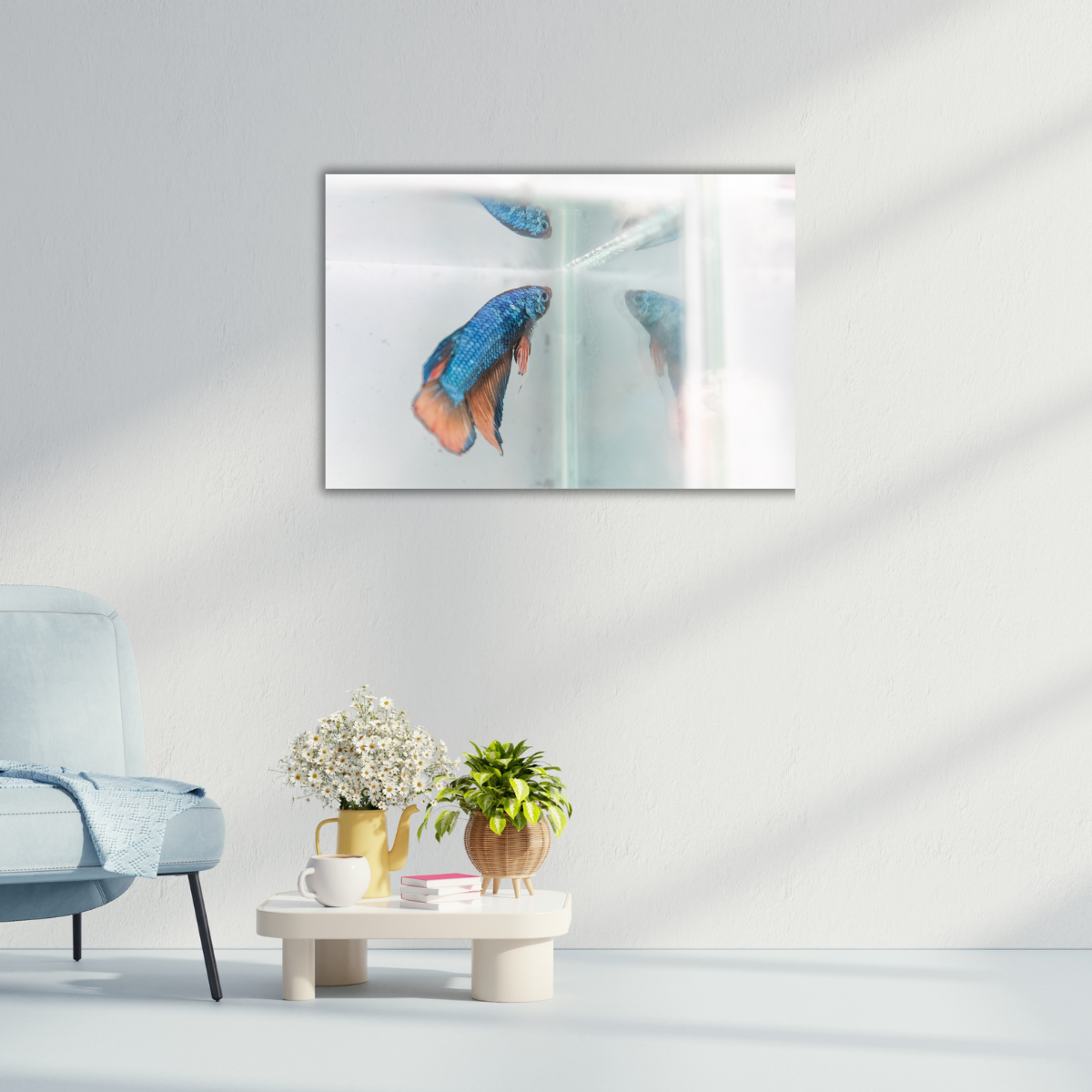 Wildtierhandel (Leinwandprint 60x90cm)