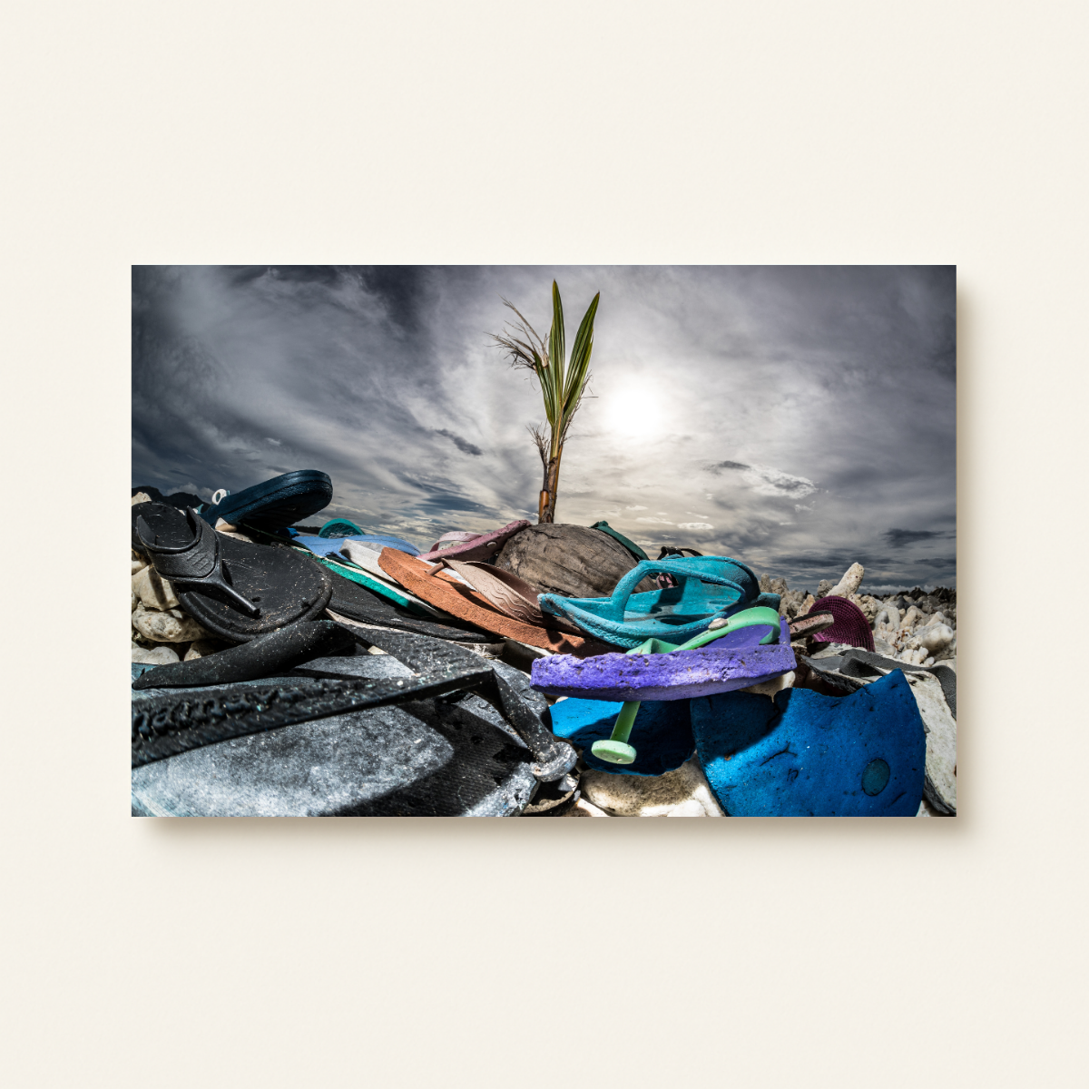 Plastik Island 2.0 (Leinwandprint 60x90cm)