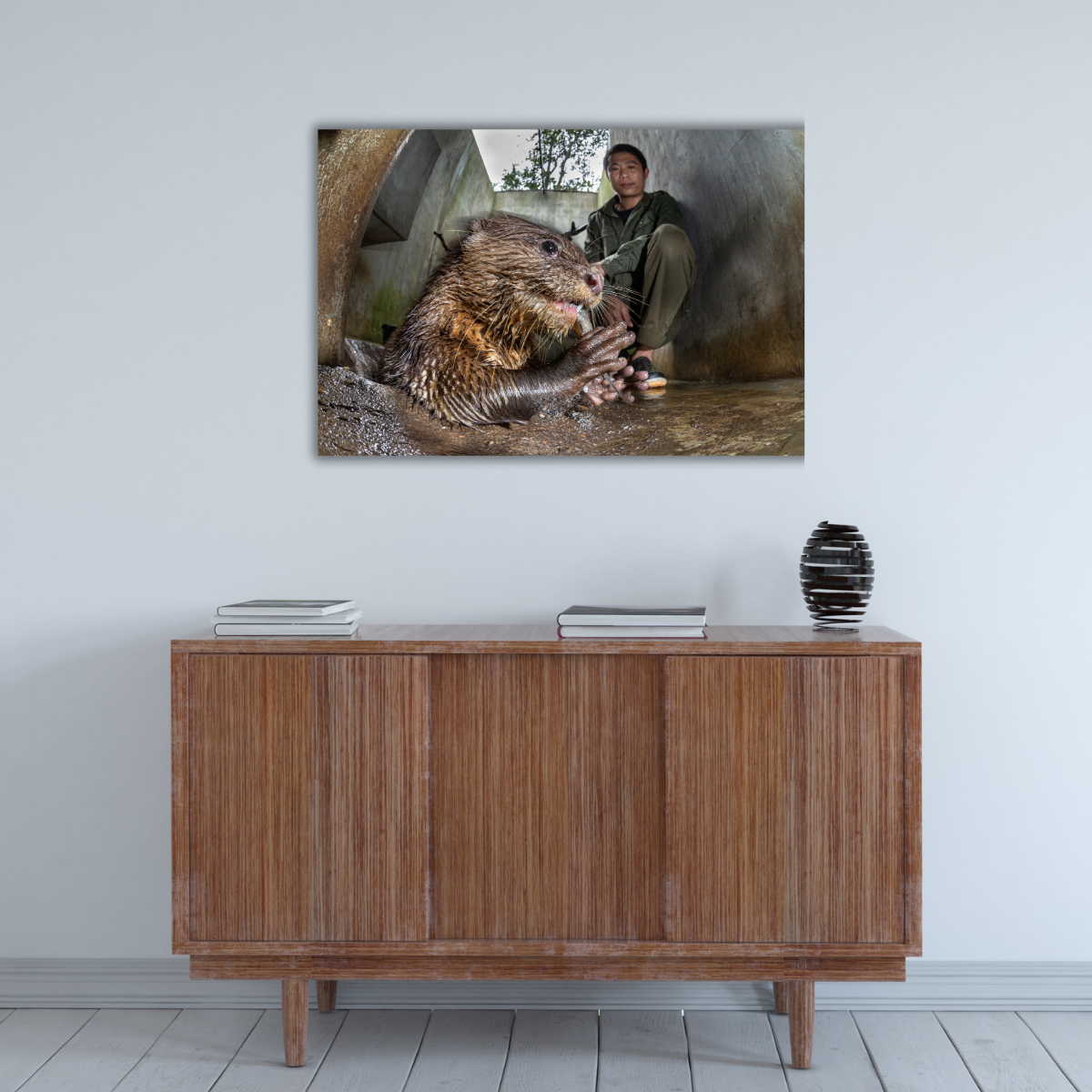 Wildtierhandel 3.0 (Leinwandprint 60x90cm)