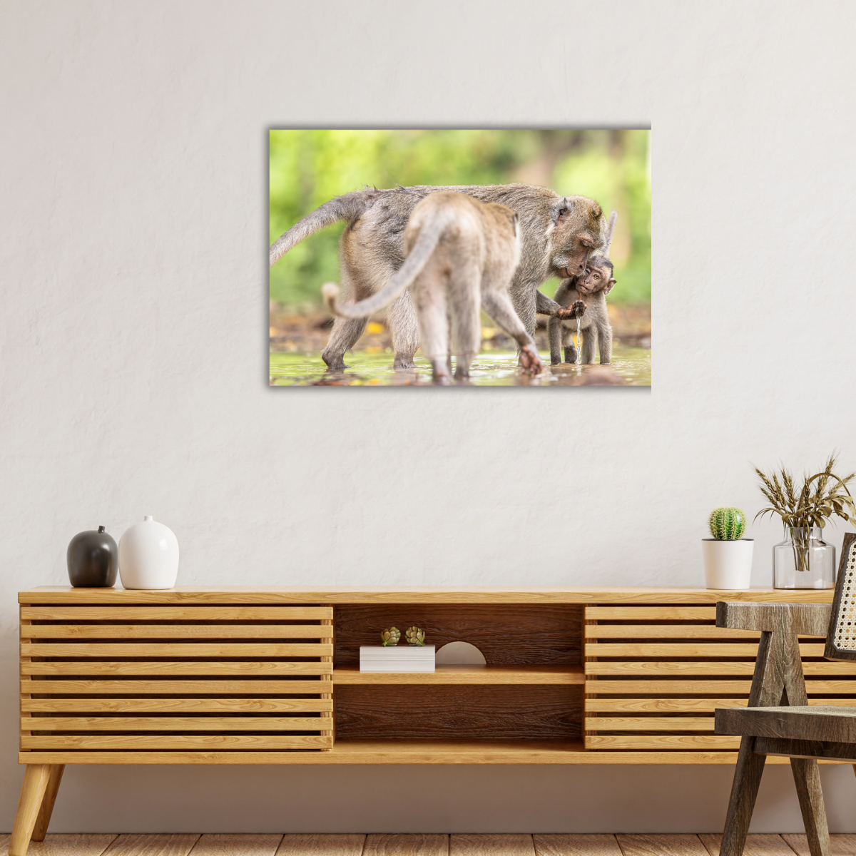 Makake 13.0 (Leinwandprint 60x90cm)