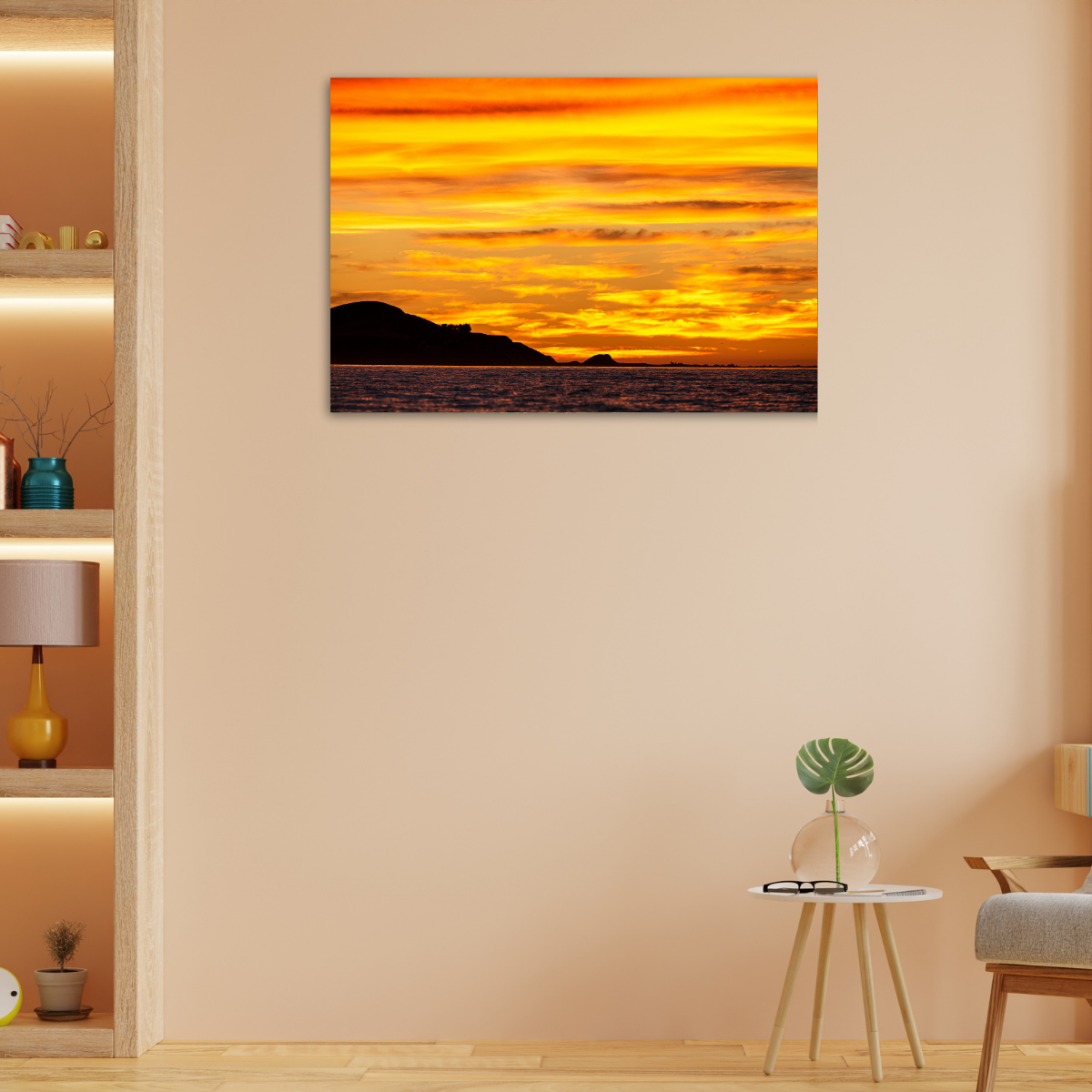 Sonnenaufgang Kaikoura (Leinwandprint 60x90cm)