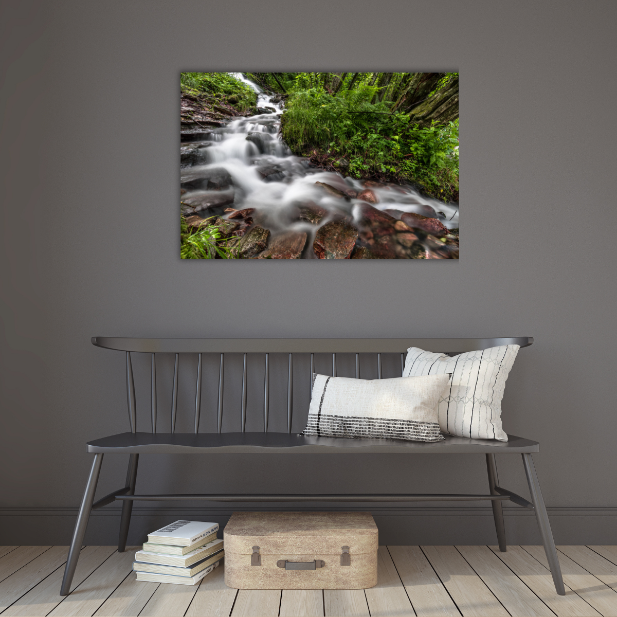 Bachlauf (Leinwandprint 60x90cm)