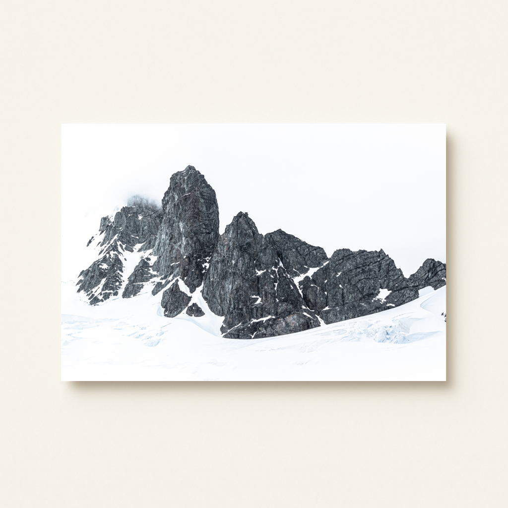 Berglandschaft Antarktis (Leinwandprint 60x90cm)