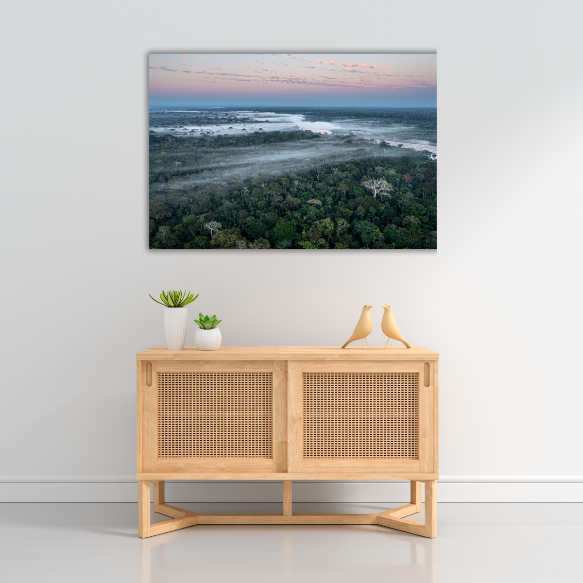 Mission Erde Regenwald (Leinwandprint 60x90cm)