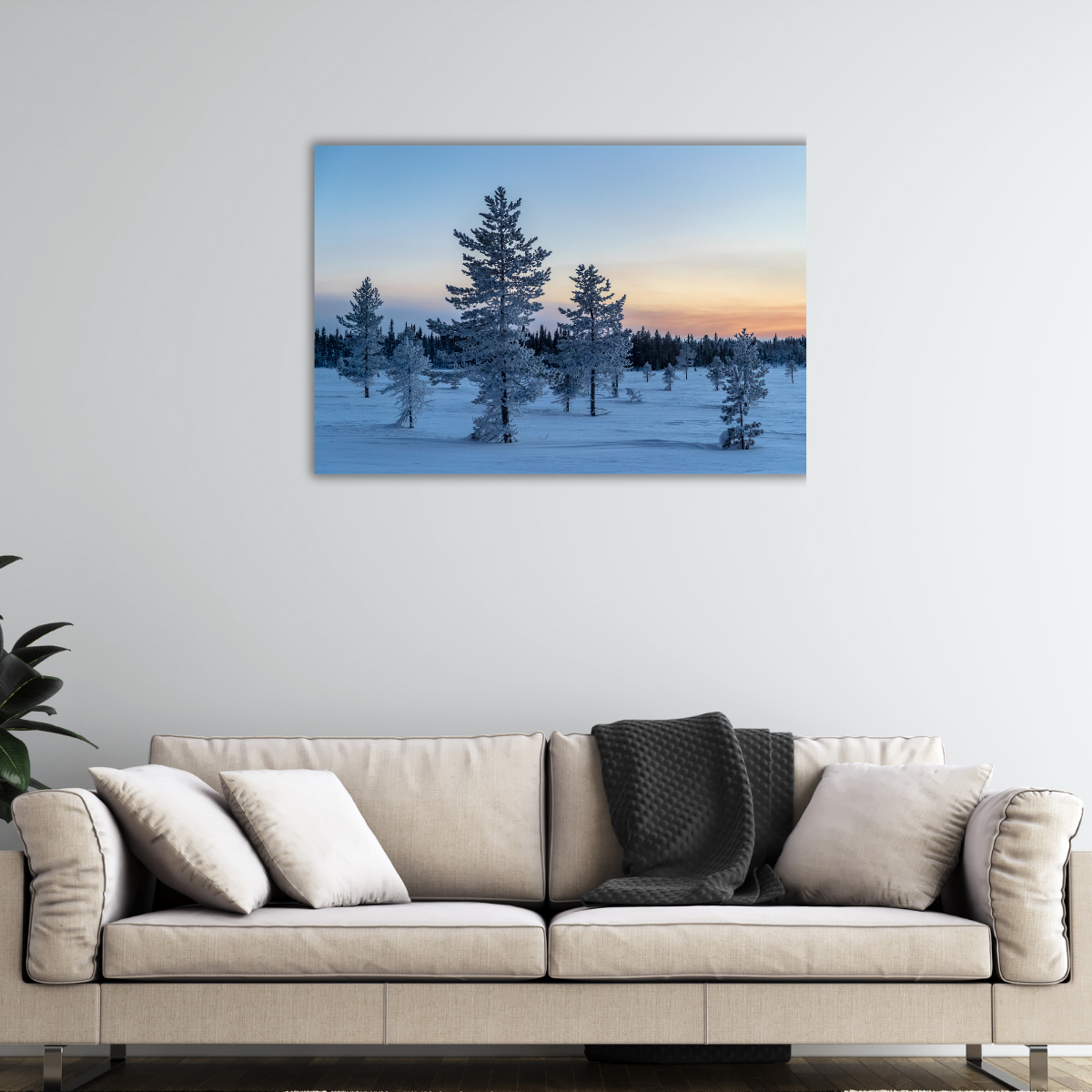 Lappland (Leinwandprint 60x90cm)
