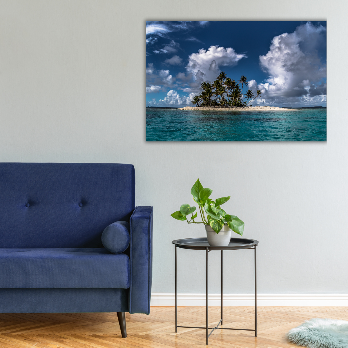 Shark Island (Leinwandprint 60x90cm)