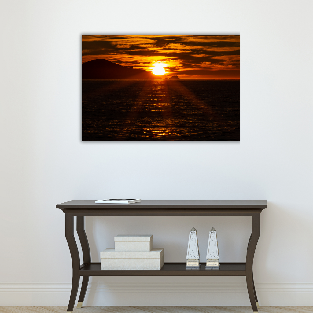 Sonnenaufgang Neuseeland (Leinwandprint 60x90cm)