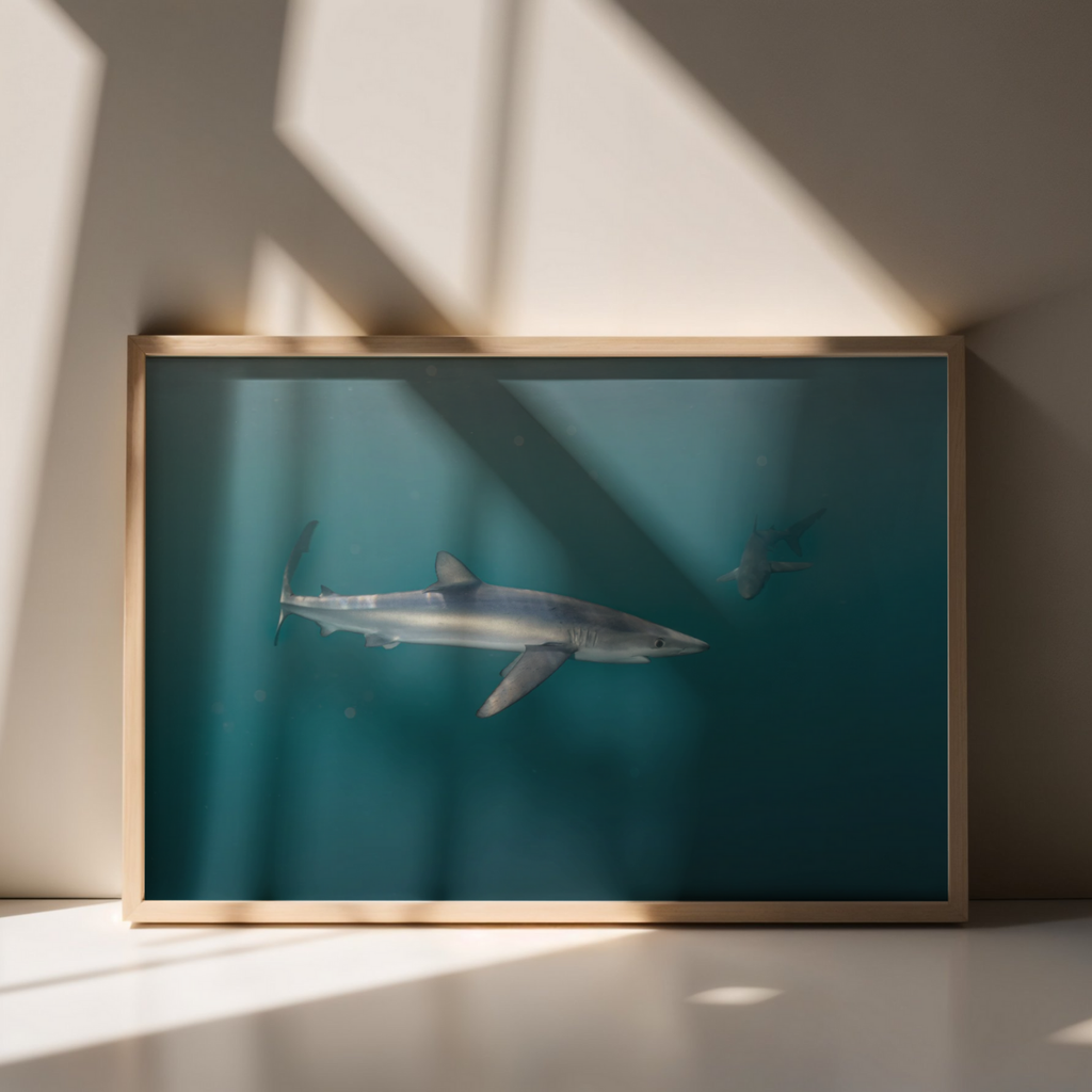 Blauhai 5.0 (Fine Art Print 30x45cm)
