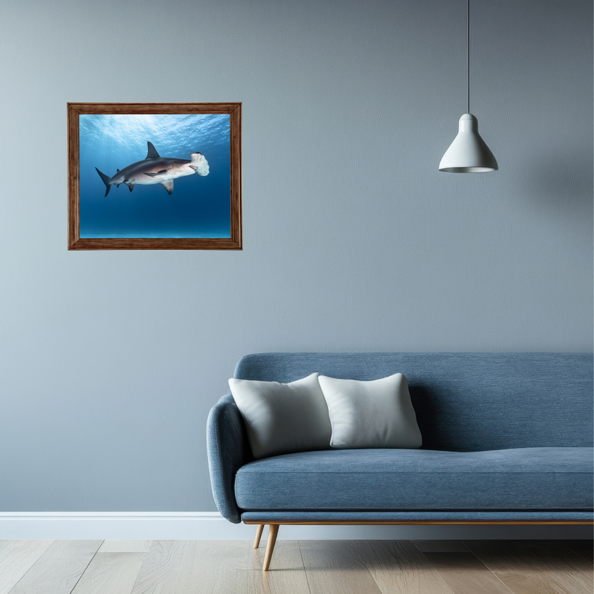 Großer Hammerhai (Fine Art Print 30x45cm)