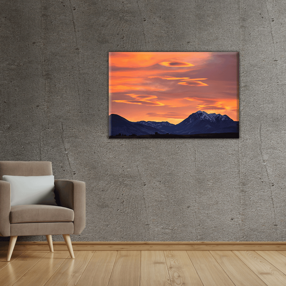 Sonnenuntergang (Leinwandprint 60x90cm)