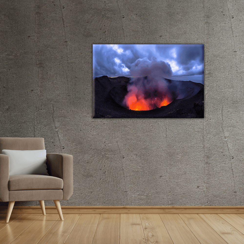 Vulkan (Leinwandprint 60x90cm)