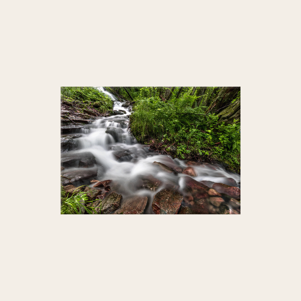 Bachlauf (Leinwandprint 60x90cm)