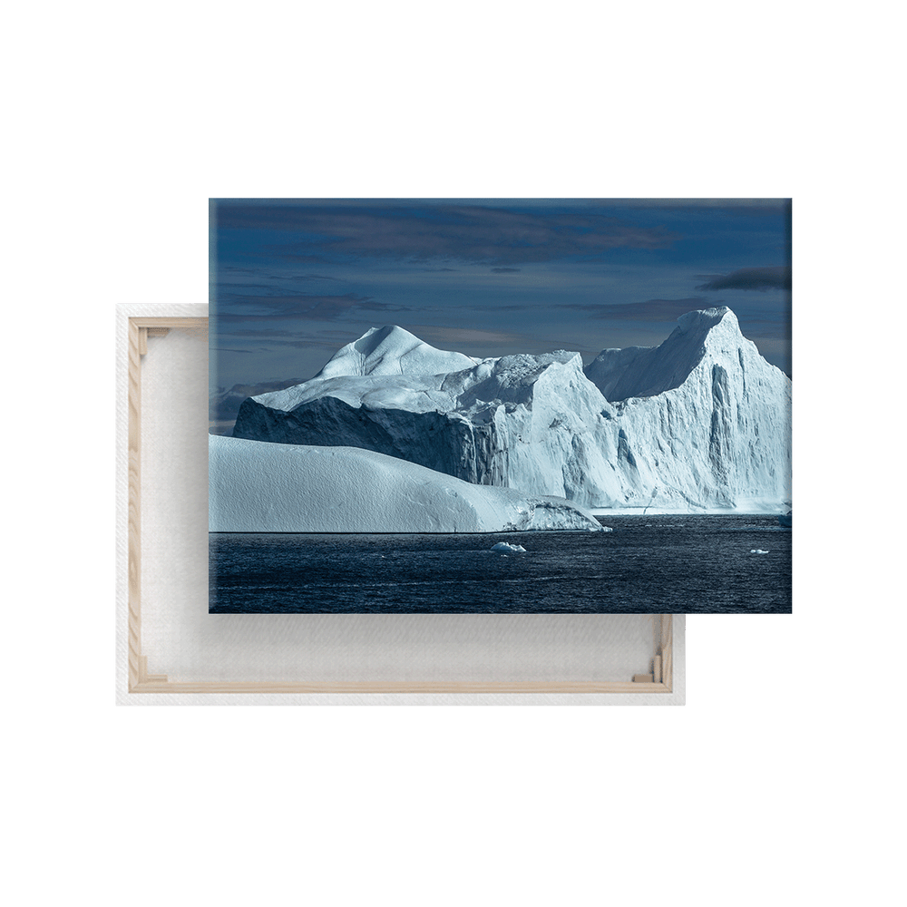 Eisberge in Grönland (Leinwandprint 60x90cm)