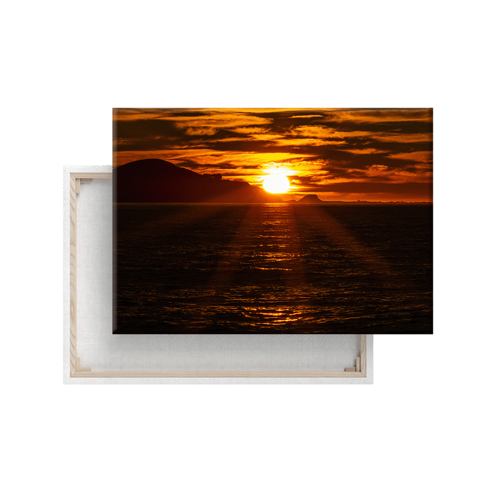 Sonnenaufgang Neuseeland (Leinwandprint 60x90cm)