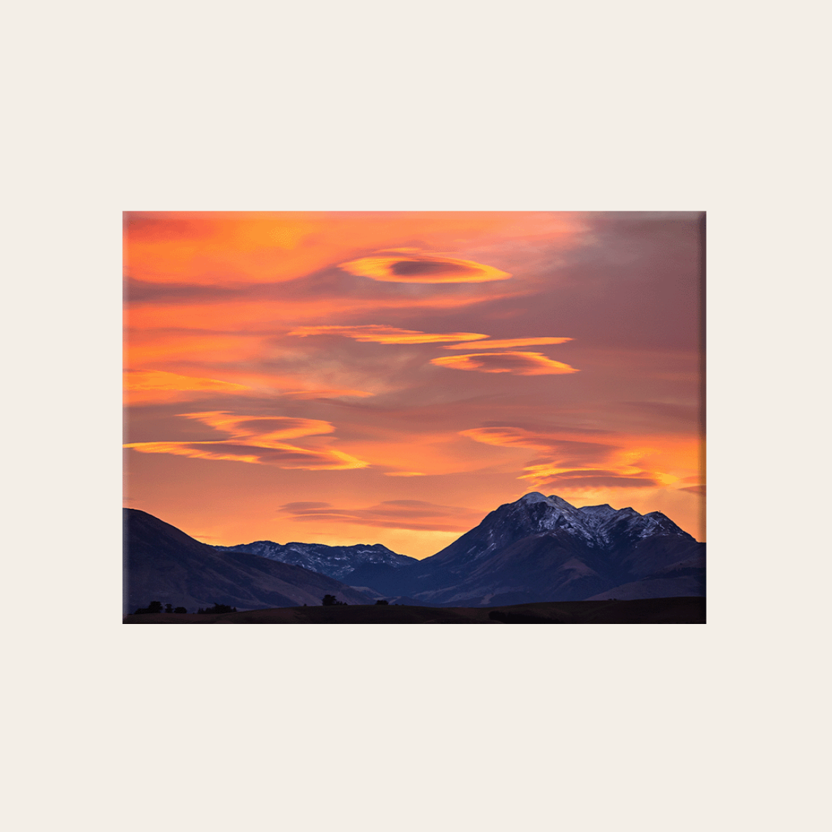 Sonnenuntergang (Leinwandprint 60x90cm)